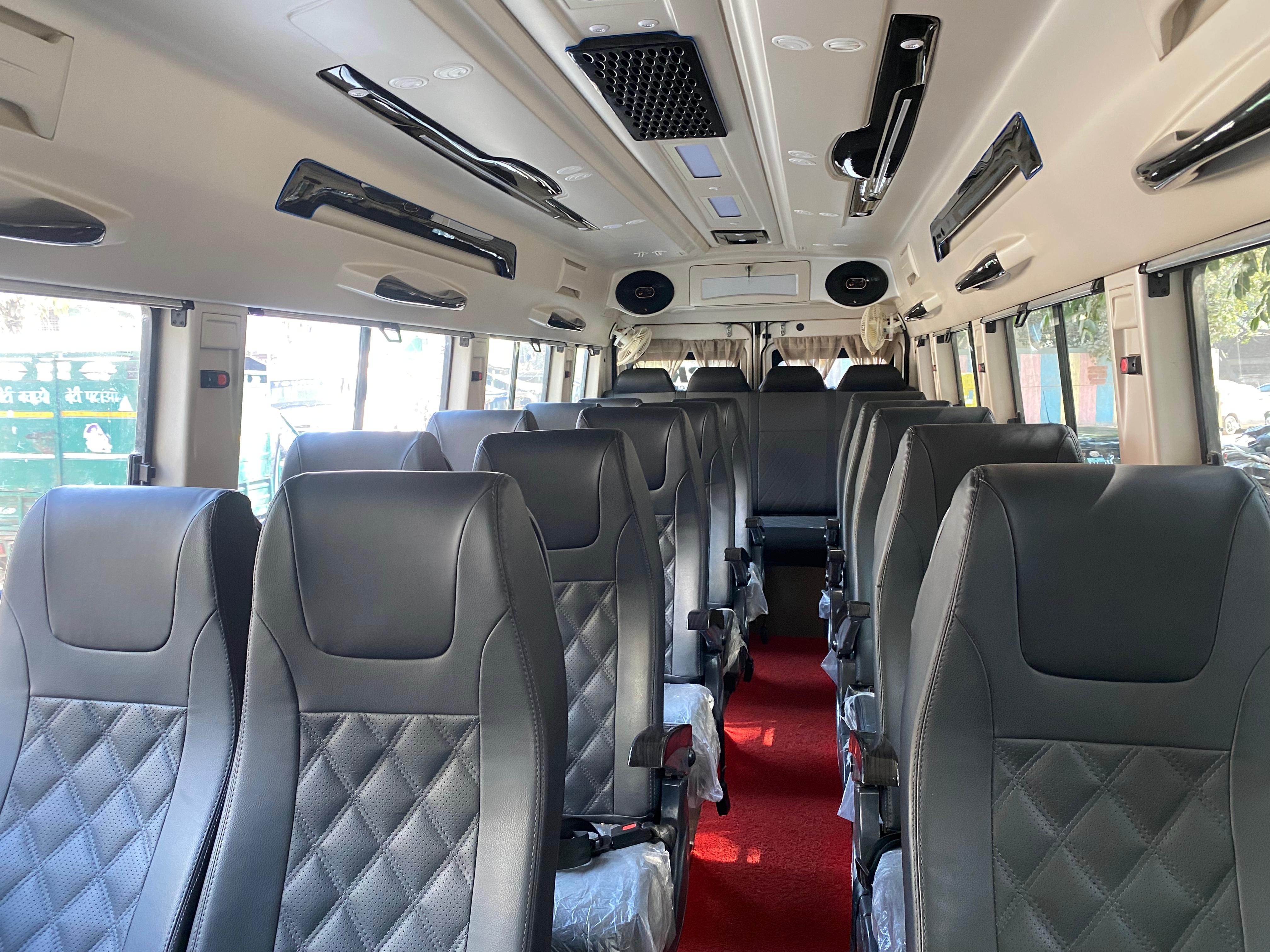 Rent 22+1 seater tempo traveler